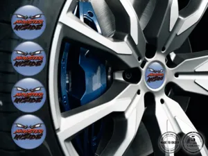 Rim Stickers Racing Premium Tuning Logo